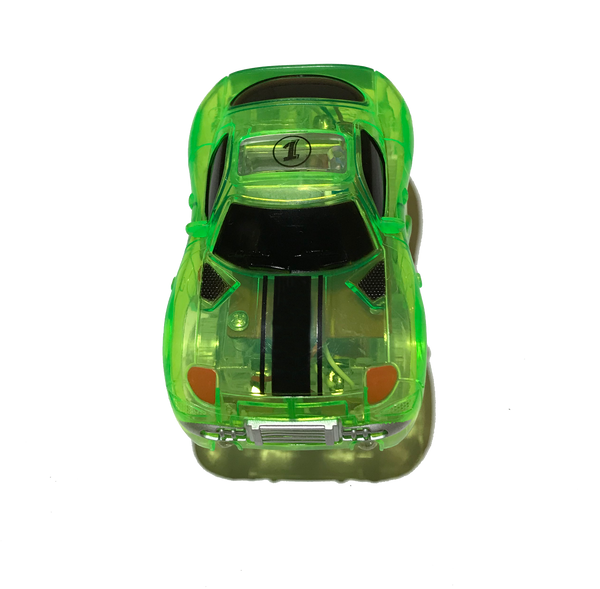 Flex grön racebil