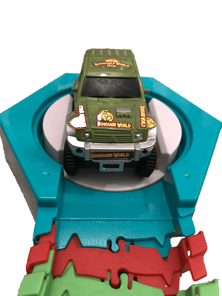 Flexi-track dino safari Jeep