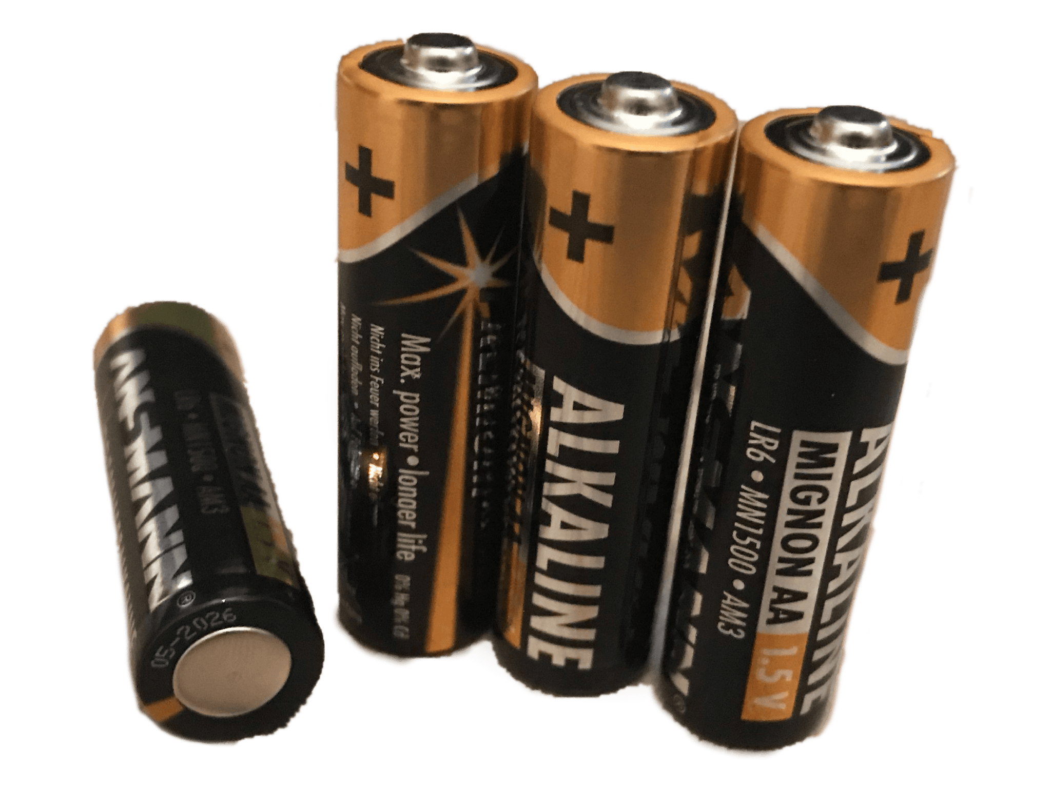 4AA batterier Longer life